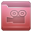 Folder Pink Videos Icon